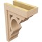 Ekena Millwork 7"W x 14"D x 21"H Classic Sheridan Rough Cedar Woodgrain TimberThane Corbel, Primed Tan CORUR07X14X21SHERCPR - alternate 4